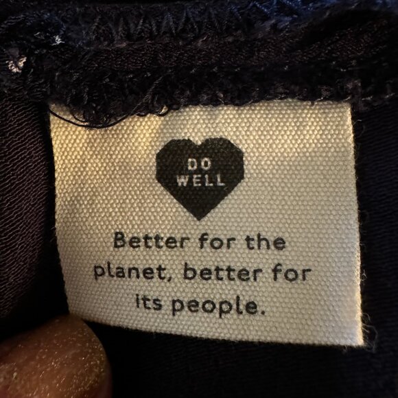 Like new! Madewell Drawstring Mini Slip Skirt in Night Dreams Size 6 - Picture 9 of 11